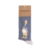 Wrendale Socks|'Christmas Scarves' Duck Men's Socks
