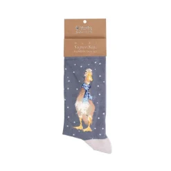 Wrendale Socks|'Christmas Scarves' Duck Men's Socks