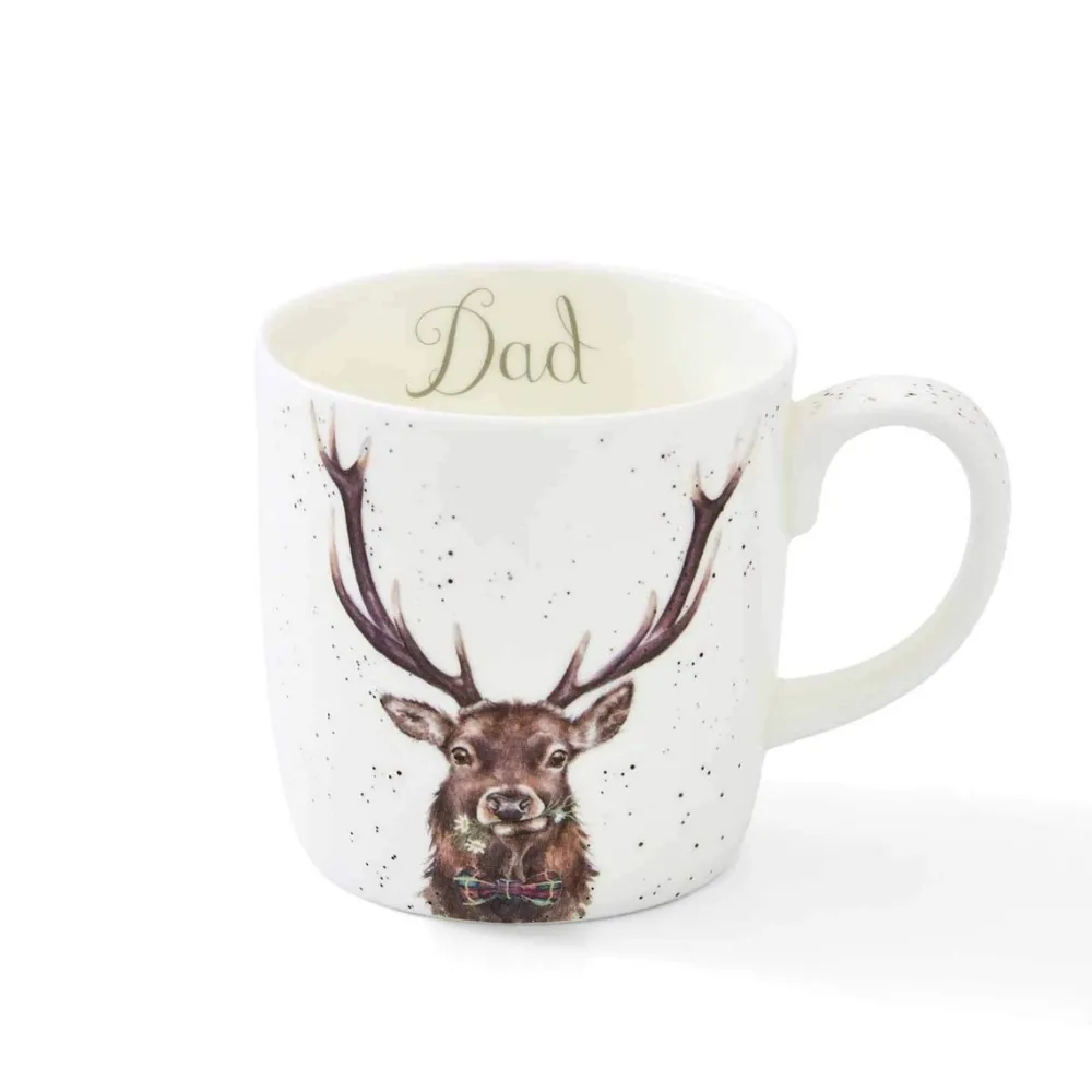 Wrendale Assorted Mugs|Dad Stag Large Mug