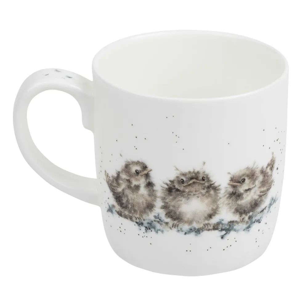 Wrendale Assorted Mugs|Feather Your Nest Wren Large Mug