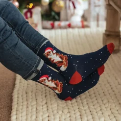 Wrendale Socks|'Festive Fox' Fox Men's Socks