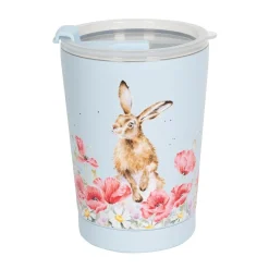 Wrendale Assorted Mugs|Field Of Flowers Hare Thermal Travel Cup
