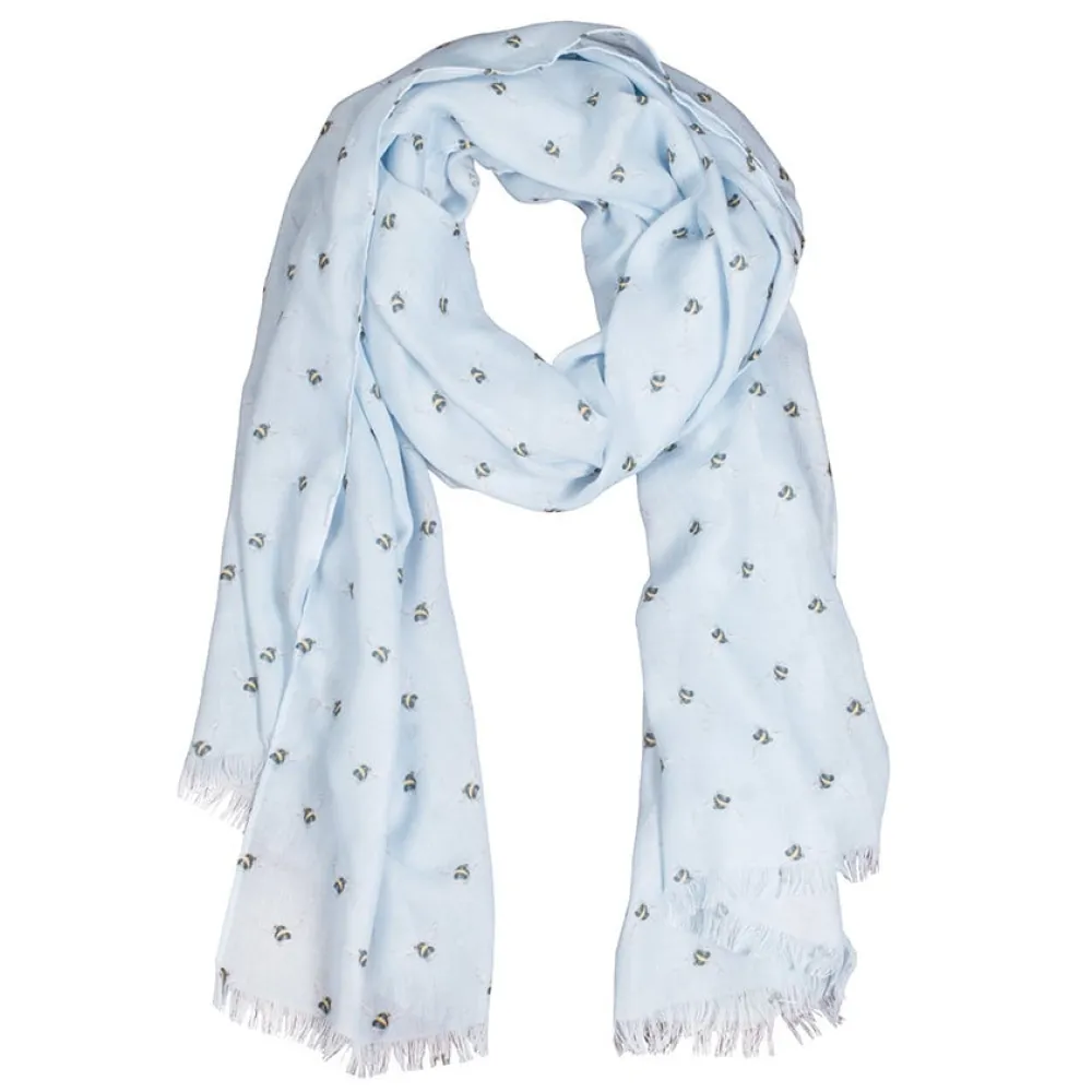 Wrendale Scarves & Wraps|'Flight of the Bumble Bee' Scarf