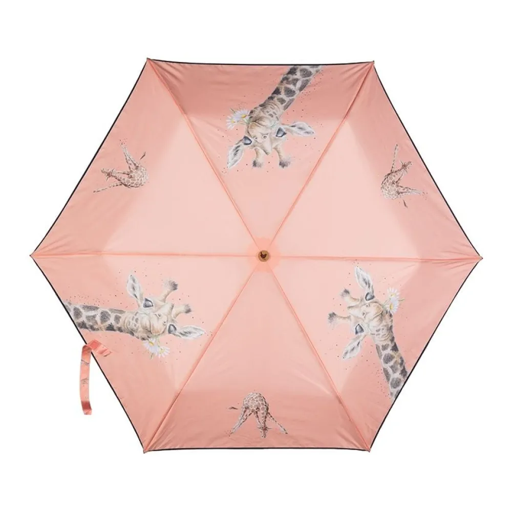 Wrendale Rainwear & Umbrellas|Flowers Giraffe Umbrella