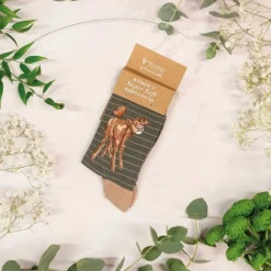 Wrendale Socks|'Flutterly Fabulous' Cow Women's Socks