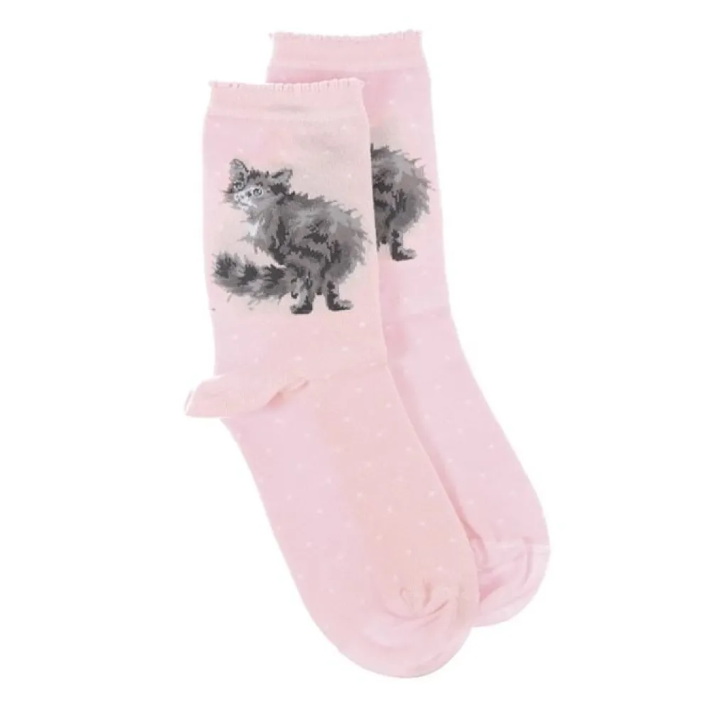 Wrendale Socks|'Glamour Puss' Cat Women's Socks