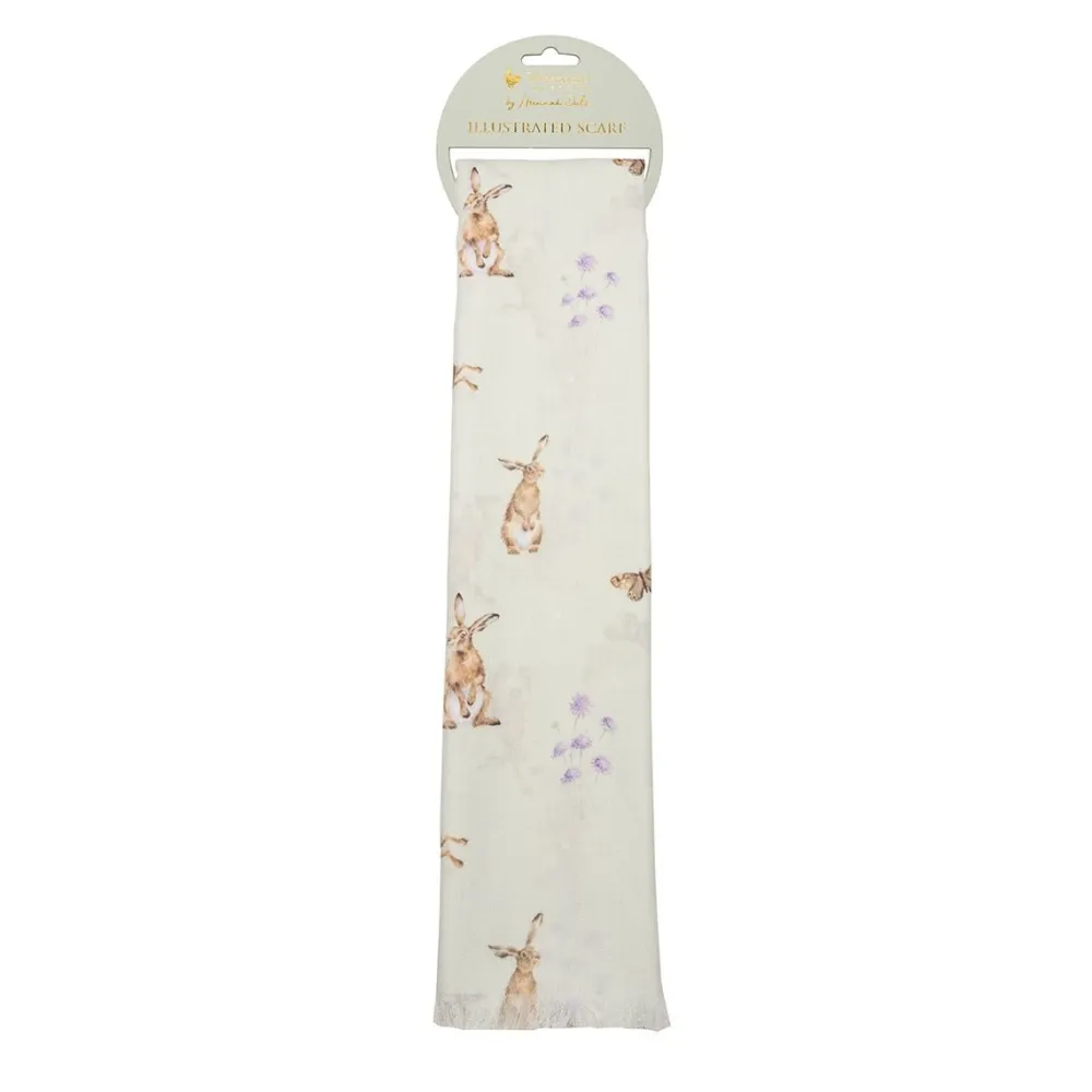 Wrendale Scarves & Wraps|'Hare-brained' Hare Scarf