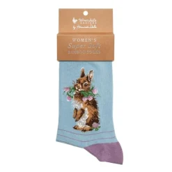 Wrendale Socks|'Head Clover Heels' Rabbit Women's Socks