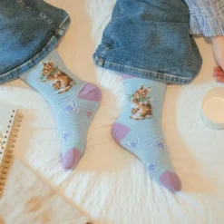 Wrendale Socks|'Head Clover Heels' Rabbit Women's Socks