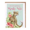 Wrendale Greeting Cards|Hope Your Birthday is Really Wild Leopard Birthday Card