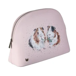 Wrendale Bath Accessories|Lettuce be Friends Large Guinea Pig Cosmetic Bag