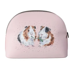 Wrendale Bath Accessories|Lettuce be Friends Large Guinea Pig Cosmetic Bag