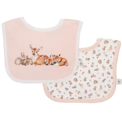 Wrendale Childrenswear|Toys|'Little Forest' Woodland Animal Little Wren Bib Gift Set