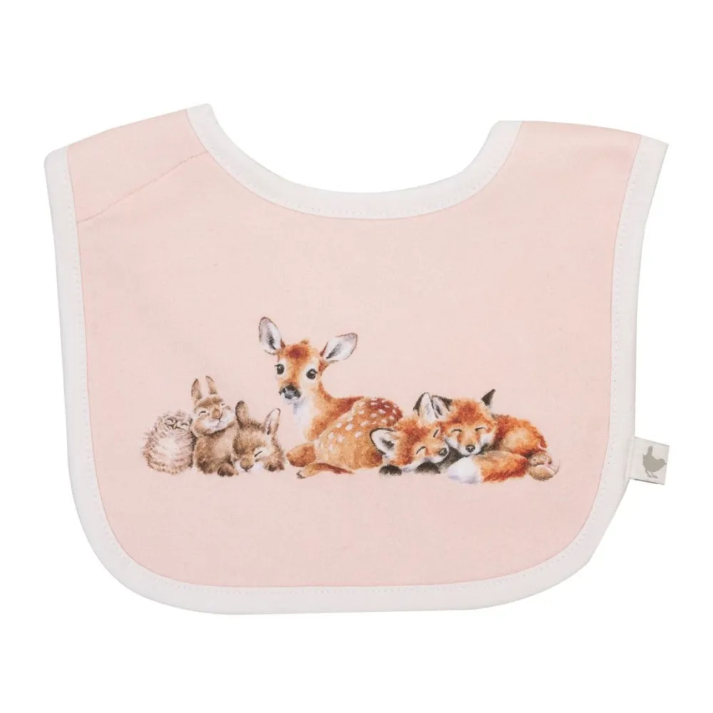 Wrendale Childrenswear|Toys|'Little Forest' Woodland Animal Little Wren Bib Gift Set