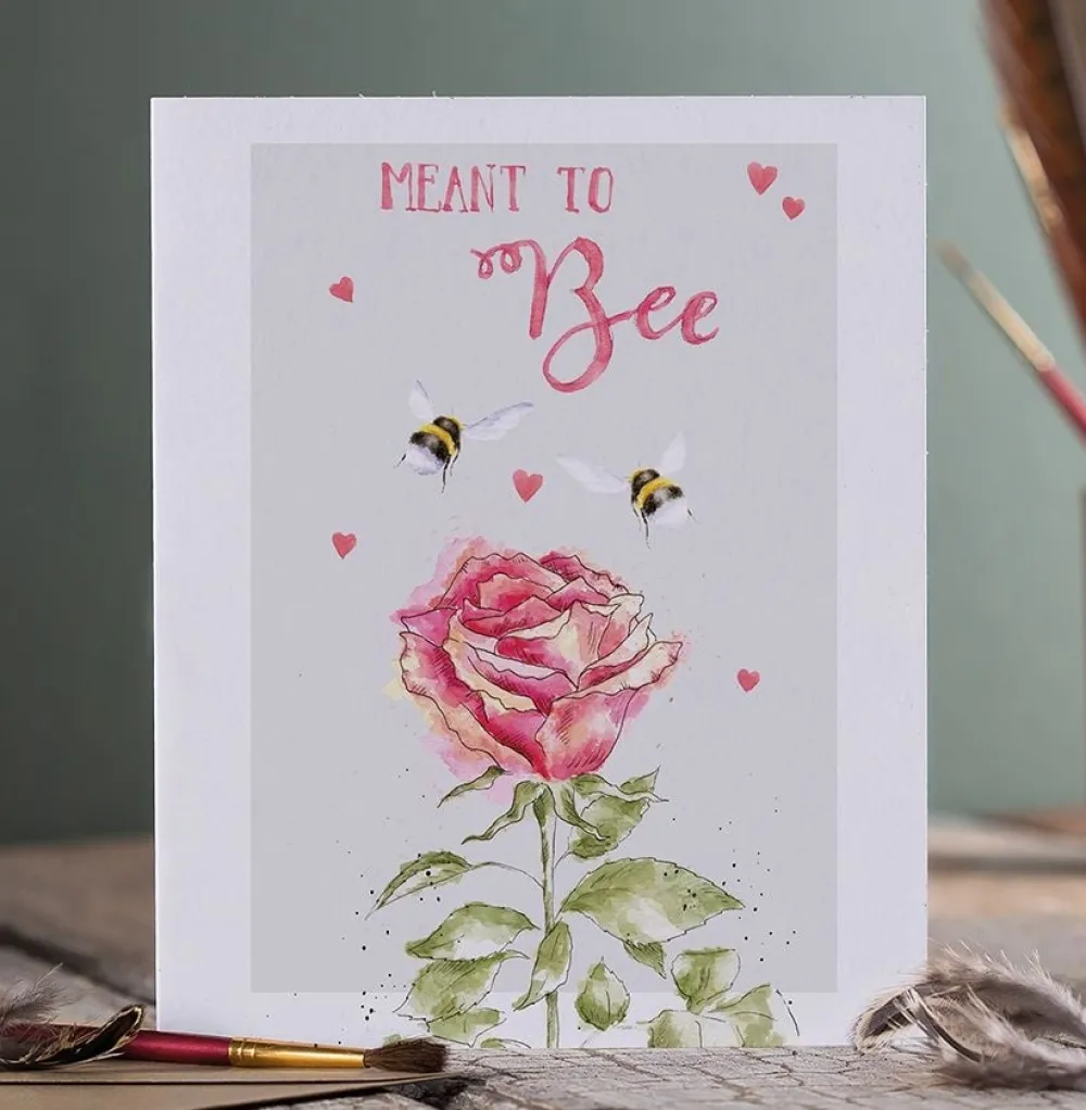 Wrendale Greeting Cards|'Meant to Bee' Bee Engagement Card