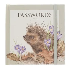 Wrendale Journals & Other Stationery|New Beginnings Hedgehog Password Book