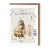 Wrendale Greeting Cards|'The Happy-Bara' Capybara Birthday Card