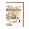 Wrendale Greeting Cards|'There's No Place Like Home' Cat & Dog Greeting Card