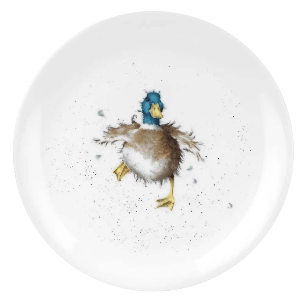 Wrendale Tea Plates|Waddle Quack Coupe Plate