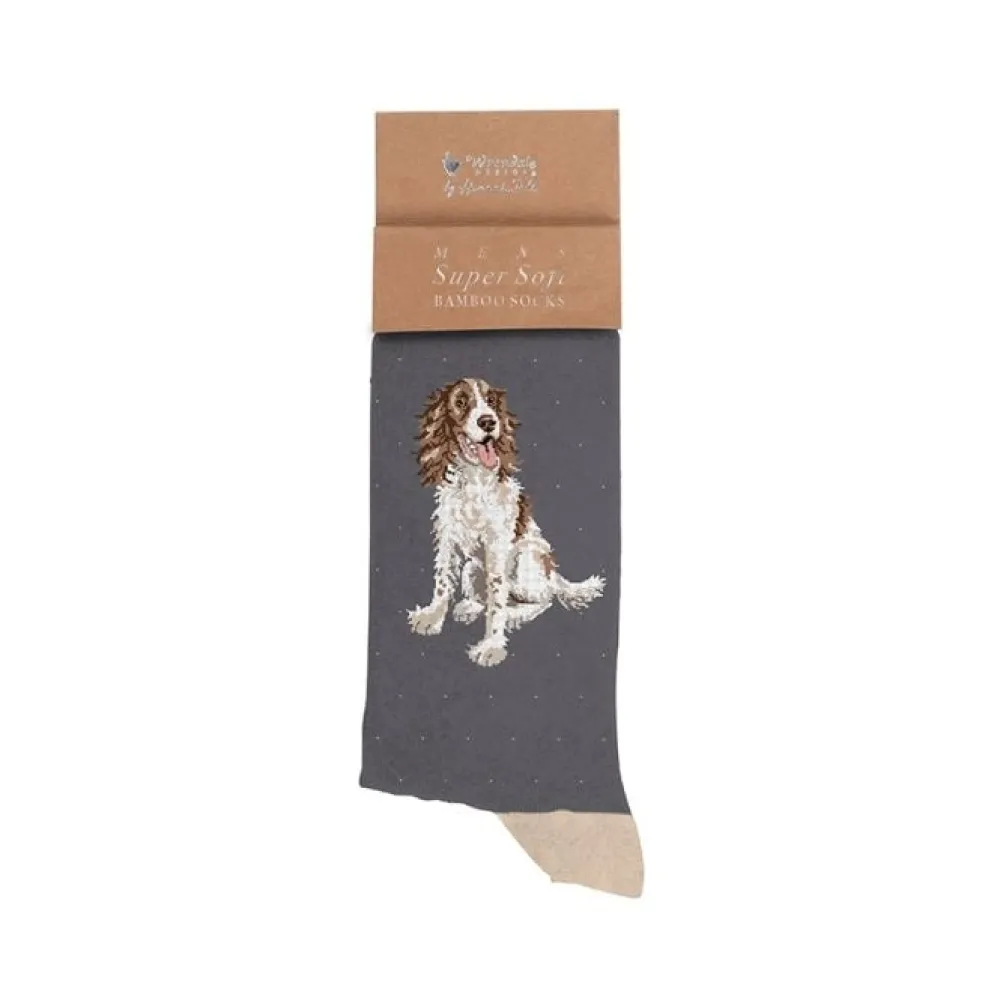 Wrendale Socks|'Willow' Spaniel Men's Socks