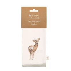 Wrendale Cotton Napkins|'Woodlanders' Woodland Animal Cotton Napkin Set