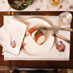 Wrendale Cotton Napkins|'Woodlanders' Woodland Animal Cotton Napkin Set