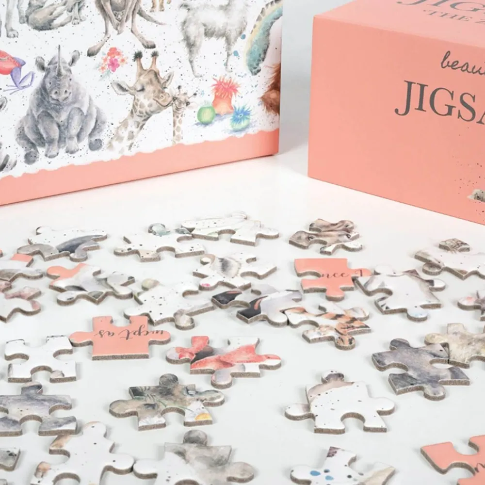 Wrendale Games & Puzzles|Zoology Wild Animal 1000 Piece Puzzle